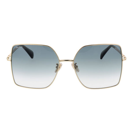 Max Mara Gold Metal Sunglasses