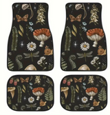 Vintage Bohemian Style Car Floor Mat