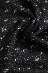 Dolce & Gabbana Black White Printed Square Men Foulard Scarf
