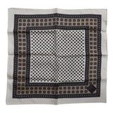 Dolce & Gabbana Multicolor Patterned Square Men Foulard Scarf