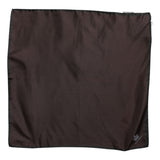 Dolce & Gabbana Brown DG Crown Silk Square Men Foulard Scarf