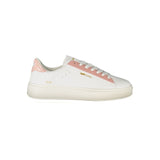 Gas White Polyester Women Sneaker