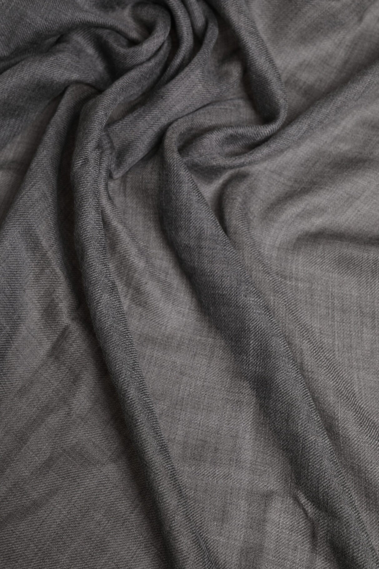 Dolce & Gabbana Gray Logo Print Neck Warmer Wrap Shawl Scarf