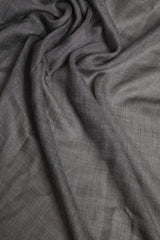 Dolce & Gabbana Gray Logo Print Neck Warmer Wrap Shawl Scarf