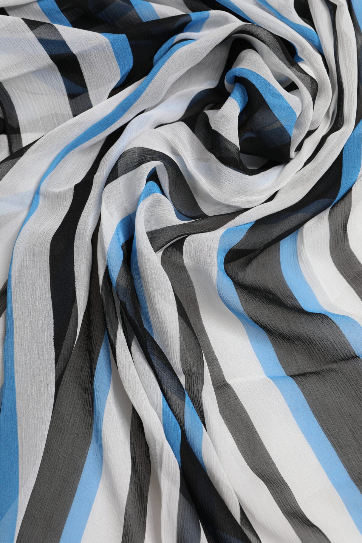 Dolce & Gabbana Multicolor Striped Neck Warmer Wrap Scarf