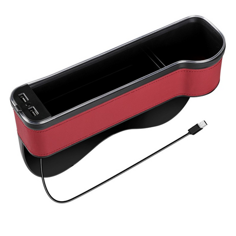 Charging Car Seat Gap Organizer Box