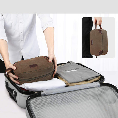 Travel Organizer Bag, Portable Coin & Toiletry Pouch
