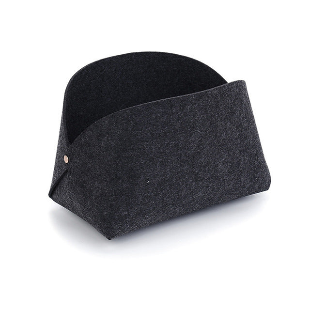 Felt Storage Basket for Desk and Nightstand