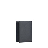 Ferragamo Black Calf Leather Bos Taurus Wallet