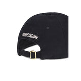 Valentino Garavani Black Cotton Cap (Baseball Hat)