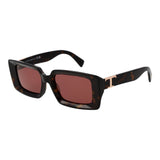 Tod's Brown Acetate Sunglasses