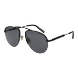 Tod's Black Metal Sunglasses