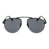 Tod's Black Metal Sunglasses