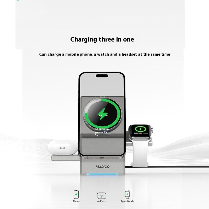 Qi2 3-in-1 Wireless Charging Station