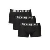 Bikkembergs Black Polyester Men Boxer