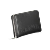 Calvin Klein Black Polyurethane Women Wallet