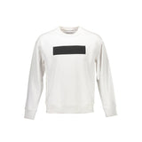 Calvin Klein White Cotton Men Sweatshirt