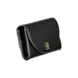 Tommy Hilfiger Black Polyurethane Women Wallet