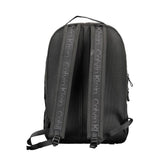 Calvin Klein Black Recycled Polyester Men Backpack