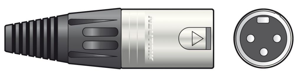 Neutrik NC3MXX XLR Plug 761.569UK