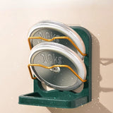 Wall-Mounted Pot Cover Rack and Cutting Board Storage