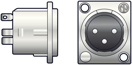Neutrik NC3MDLX XLR Male D 762.396UK