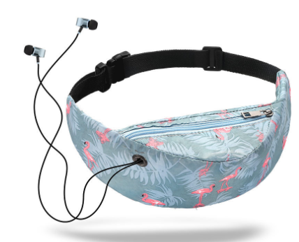 Digital Printed Women's Outdoor Waist Bag