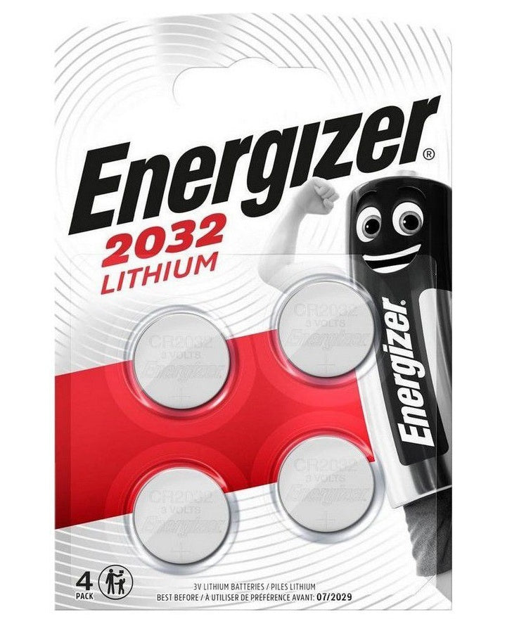 Energizer Batteries Lithium CR2032 (4pcs)