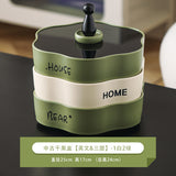 Elegant Multi-Layer Rotating Snack Organizer Tray