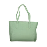 Valentino Green Polyethylene Handbag