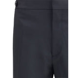 Dsquared² Black Fleece Wool Two-Piece Suit