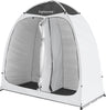 EighteenTek Shower Tent Changing Room 2 Rooms Outdoor Pop Up Camping Portable Privacy Dressing Shelter 83"x43"x80"H