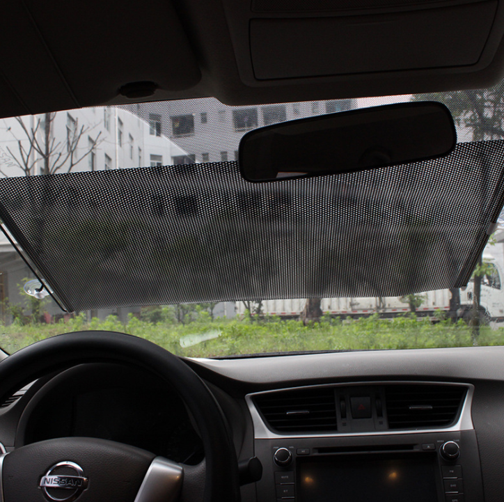 Retractable Sunshade Car Window Shade and Heat Curtain