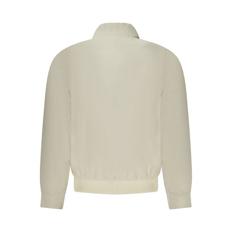 K-WAY Beige Nylon Jackets & Coat