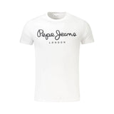 Pepe Jeans White Cotton Men TShirt