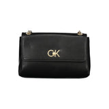 Calvin Klein Black Polyurethane Women's Handbag