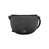 Calvin Klein Nero Poliuretano Women Shoulder Bag