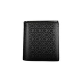 Calvin Klein Black Polyurethane Men Wallet