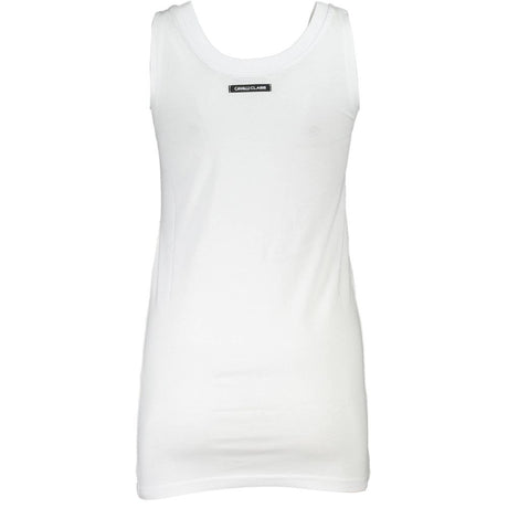 Cavalli Class Bianco Cotton Women T-Shirt