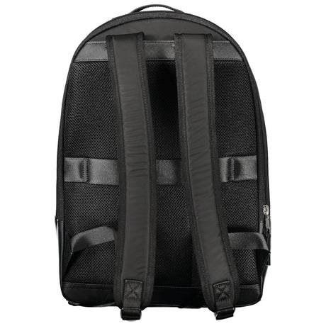 Tommy Hilfiger Black Polyester Men's Backpack