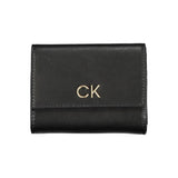 Calvin Klein Nero Polyurethane Women Wallet