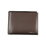 Calvin Klein Marrone Leather Men Wallet