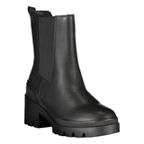 Tommy Hilfiger Black Leather Women's Boot