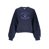 Tommy Hilfiger Blue Cotton Women Sweatshirt