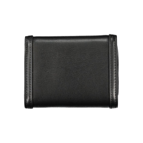 Tommy Hilfiger Black Polyurethane Women Wallet