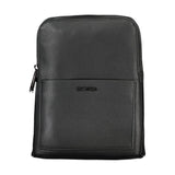 Calvin Klein Black Polyurethane Men's Shoulder Bag