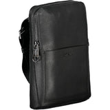 Calvin Klein Black Polyurethane Men's Shoulder Bag