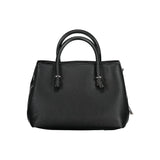 Tommy Hilfiger Black Polyurethane Women Handbag