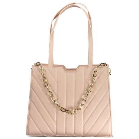 Mario Valentino Rosa Polyurethane Womens Bag