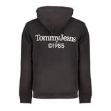 Tommy Hilfiger Black Cotton Men's Sweatshirt Hoodie